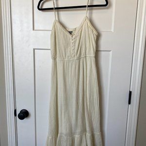 Aerie calf length linen-like dress